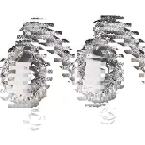 8 FT DRYER VENT KIT W/ WHIT HOOD